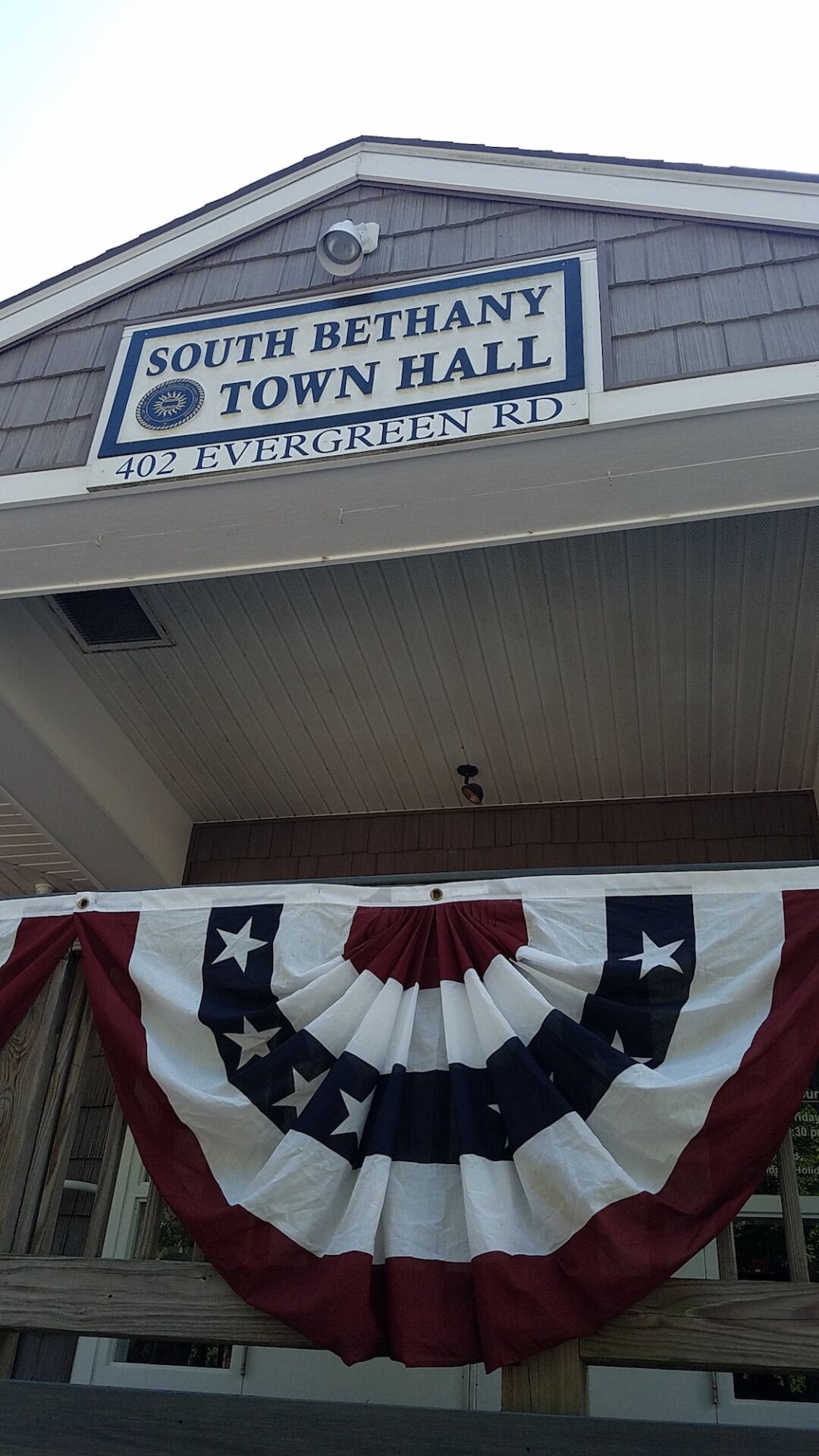 South Bethany Town Hall banner